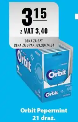 Eurocash Orbit Pepermint 21 draż. oferta