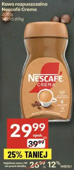 Kawa rozpuszczalna Nescafe Crema