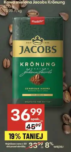 Delikatesy Centrum Kawa mielona Jacobs Krönung oferta