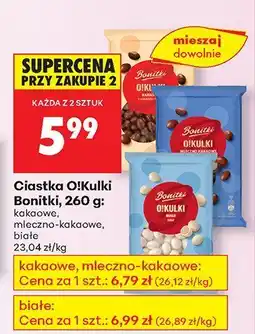 Biedronka Ciastka O!Kulki kakaowe Bonitki oferta