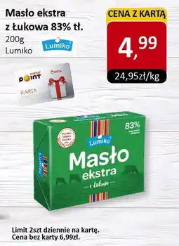 Market Point Masło extra z Łukowa 83% tł. Lumiko oferta