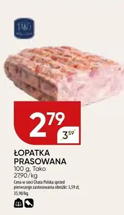 Chata Polska Łopatka prasowana Tako oferta