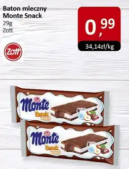 Market Point Baton mleczny Monte Snack Zott oferta