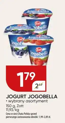 Chata Polska Jogurt Jogobella Zott oferta