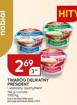 Chata Polska Twaróg delikatny President oferta
