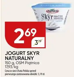 Chata Polska Jogurt skyr naturalny OSM Piątnica oferta