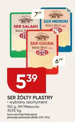 Chata Polska Ser żółty plastry SM Mlekovita oferta