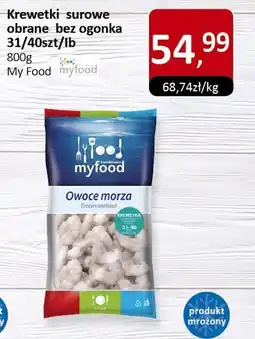 Market Point Krewetki surowe obrane bez ogonka 31/40szt/lb My Food oferta