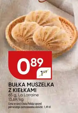 Chata Polska Bułka muszelka z kiełkami La Lorraine oferta