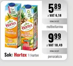 Eurocash Sok: Hortex pomarańcza oferta