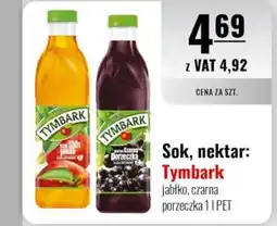 Eurocash Sok, nektar: Tymbark jabłko, czarna porzeczka oferta