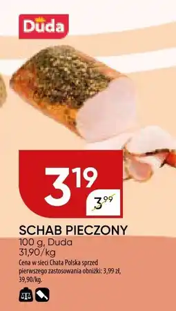 Chata Polska Schab pieczony Duda oferta
