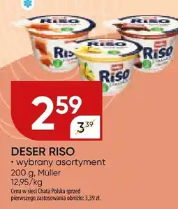 Chata Polska Deser riso Müller oferta