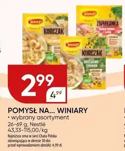 Chata Polska Winiary pomysł na Nestle oferta