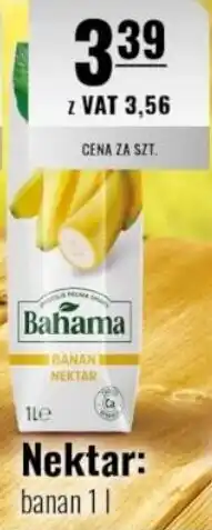 Eurocash Bahama Nektar: banan oferta