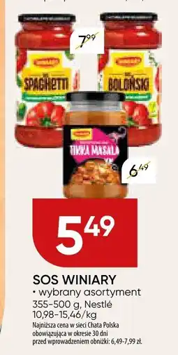 Chata Polska Sos Winiary oferta