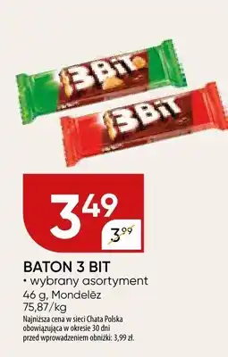 Chata Polska Baton 3 Bit wybrany asortyment Mondelez oferta