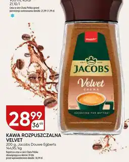 Chata Polska Kawa rozpuszczalna Jacobs Douwe Egberts Velvet oferta