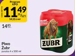Eurocash Cash & Carry Piwo Żubr oferta
