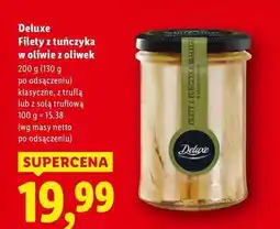Lidl Filety z tuńczyka w oliwie oliwek Deluxe (Schwarz) oferta