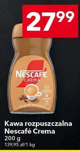 Kawa rozpuszczalna Nescafé Crema