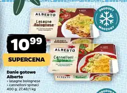 Netto Danie gotowe lasagne bolognese Alberto oferta