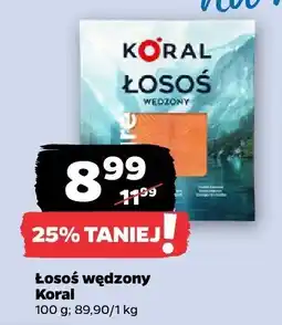 Netto Łosoś wędzony Koral oferta