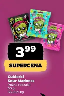 Netto Cukierki Sour Madness różne rodzaje oferta