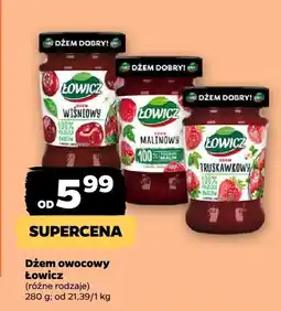 Netto Dżem owocowy różne rodzaje Łowicz oferta