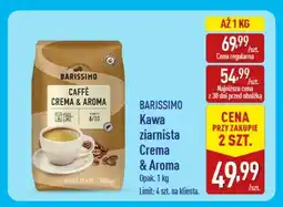ALDI Kawa ziarnista Barissimo Crema & Aroma oferta