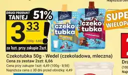 Hitpol Słodycze Czekotubka czekoladowa, mleczna Wedel oferta
