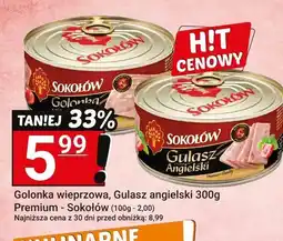 Hitpol Konserwa Golonka wieprzowa, Gulasz angielski Premium Sokołów oferta