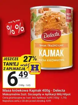 Hitpol Masa krówkowa Kajmak Delecta oferta