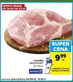 Carrefour Express Łopatka wieprzowa bez kości oferta