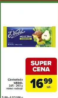 Carrefour Express Czekolada gruszkowa E. Wedel oferta