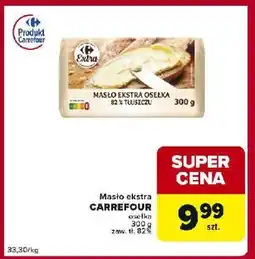 Globi Masło ekstra osełka Carrefour oferta