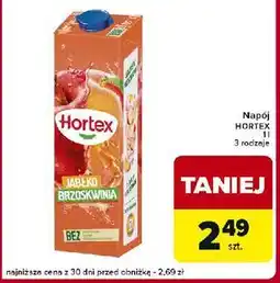 Globi Napój jabłko-brzoskwinia Hortex oferta