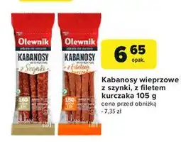 Carrefour Kabanosy z szynki Olewnik oferta