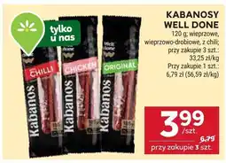 Stokrotka Kabanosy wieprzowe Well Done oferta