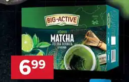 Stokrotka Herbata ekspresowa zielona matcha Big Active oferta