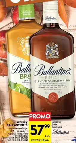 Intermarche Whisky Ballantine's Finest oferta