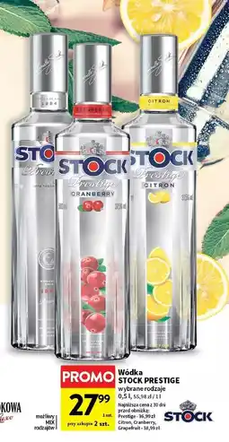 Intermarche Wódka Stock Prestige Grapefruit oferta