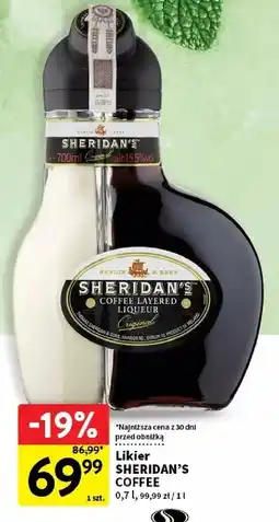 Intermarche Likier Sheridan's Coffee oferta