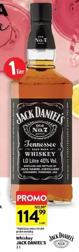 Intermarche Whiskey Jack Daniel's Old No. 7 oferta
