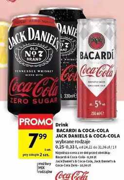 Intermarche Drink Jack Daniel's & Cola Zero oferta