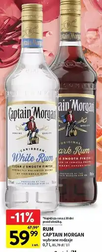 Intermarche Rum Captain Morgan Dark oferta