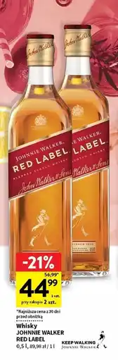 Intermarche Whisky Johnnie Walker Red Label oferta