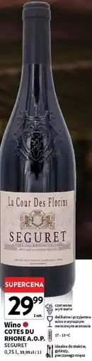 Intermarche Wino Seguret oferta