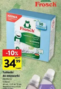 Intermarche Tabletki do zmywarki sodowe Frosch oferta