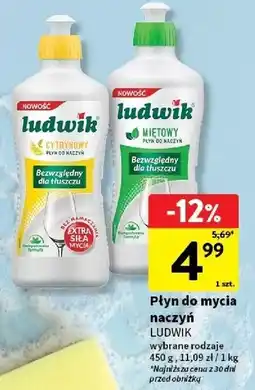 Intermarche Płyn do mycia naczyń cytrynowy Ludwik oferta